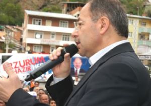 Akdağ Tortum'da halka hitap etti